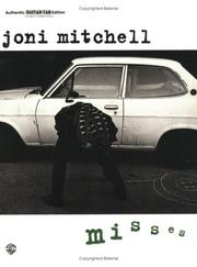 Cover of: Misses (Authentic Guitar-Tab) by Joni Mitchell