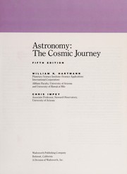 Cover of: Astronomy: the cosmic journey
