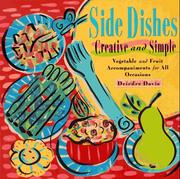 Cover of: Side dishes