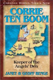 Cover of: Corrie Ten Boom by Janet Benge