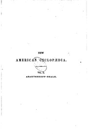 Cover of: The New American Cyclopaedia: A Popular Dictionary of General Knowledge