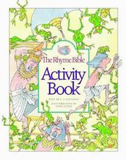 Cover of: The rhyme Bible activity book