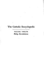 Cover of: The Catholic Encyclopedia: An International Work of Reference on the ...