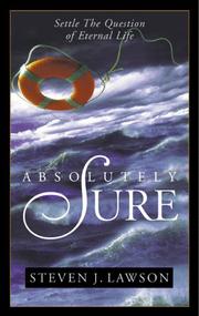 Cover of: Absolutely sure: settle the question of eternal life
