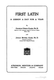 Cover of: First Latin