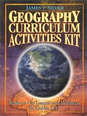 Cover of: Geography Curriculum Activities: Ready-To-Use Lessons and Skillsheets for Grades 5-12