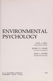 Environmental Psychology by Paul A. Bell