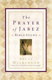 Cover of: The Prayer of Jabez Bible Study by Bruce Wilkinson