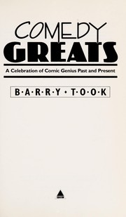 Comedy greats by Barry Took