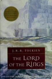 Cover of: The Lord of the Rings by J.R.R. Tolkien