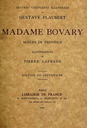Cover of: Madame Bovary: moeurs de province