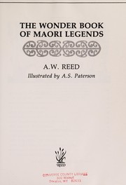 Cover of: Wonder tales of Maoriland