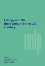 Energy and the environment in the 21st century by Jefferson W. Tester, David O. Wood
