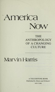 Cover of: American Now
