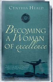 Cover of: Becoming A Woman Of Excellence (Becoming a Woman)