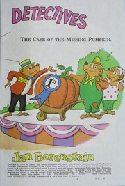 Cover of: The Bear detectives : the case of the missing pumpkin