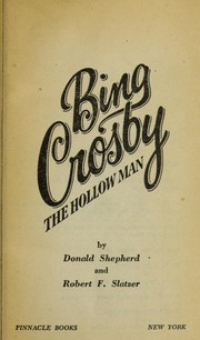 Cover of: Bing Crosby Hollow Man