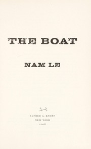 Cover of: The boat by Nam Le