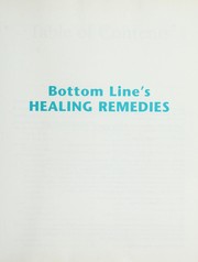 Cover of: Bottom Line's Healing Remedies