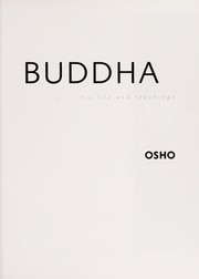 Cover of: Buddha, His Life and Teachings by 