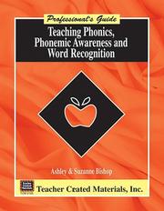 Cover of: Teaching phonics, phonemic awareness, and word recognition