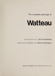 Cover of: Opera completa di Watteau