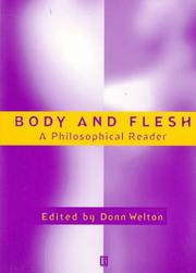 Body and flesh : a philosophical reader