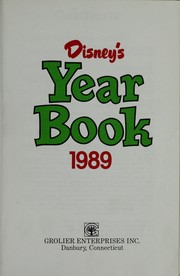 Cover of: Disney's Year Book