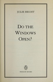 Cover of: Do the windows open?