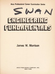 Cover of: Engineering fundamentals