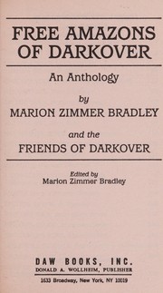 Cover of: Free amazons of Darkover: an anthology
