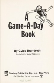 Cover of: A game-a-day book