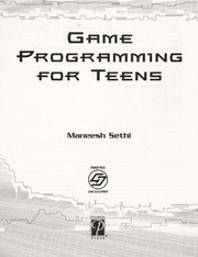 Cover of: Game programming for teens by Maneesh Sethi
