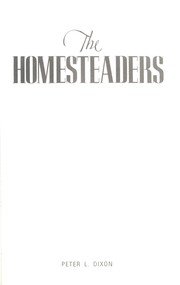 Cover of: The Homesteaders