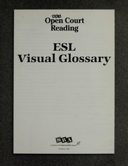 Cover of: SRA Open Court reading: ESL visual glossary