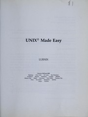 Cover of: UNIX made easy