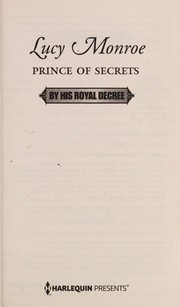 Cover of: Prince of secrets