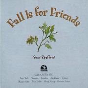 Cover of: Fall is for friends