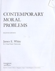 Cover of: Contemporary moral problems