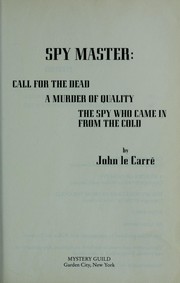 Cover of: Spy Master