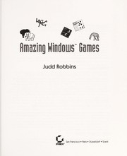 Cover of: Amazing Windows games