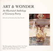 Cover of: Art & wonder: an illustrated anthology of visionary poetry