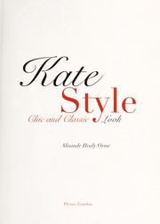 Cover of: Kate style: chic and classic look