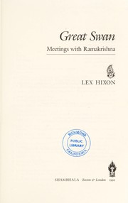 Cover of: Great swan by Lex Hixon