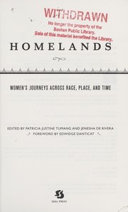 Cover of: Homelands: women's journeys across race, place, and time