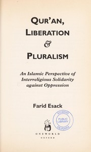 Qurán, liberation & pluralism by Farid Esack