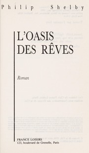Cover of: L'oasis des reves: roman