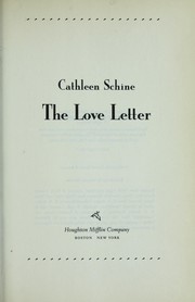 Cover of: The Love Letter (Movie Tie In Edition)