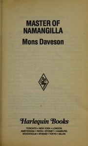 Cover of: Master of Namangilla