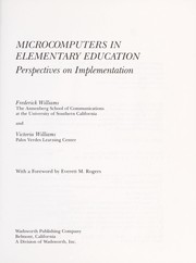 Cover of: Microcomputers in elementary education: perspectives on implementation